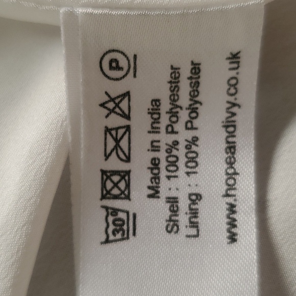 Hope & Ivy Maternity High Neck Printed Long Sleeve Collared Dress Size 8 - Picture 12 of 17